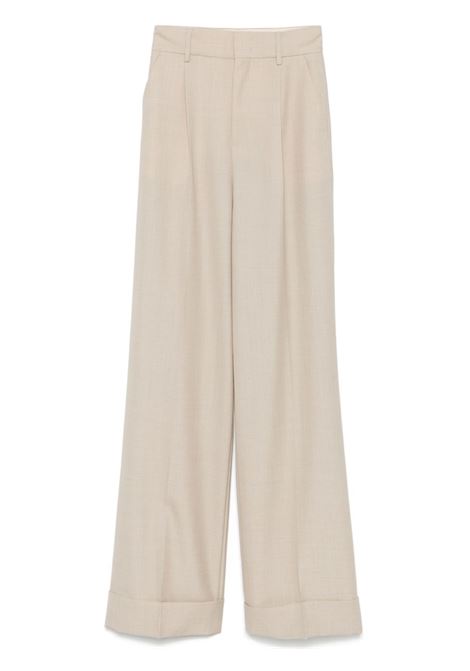 Pantaloni a vita alta in beige chiaro Philosophy Di Lorenzo Serafini - donna